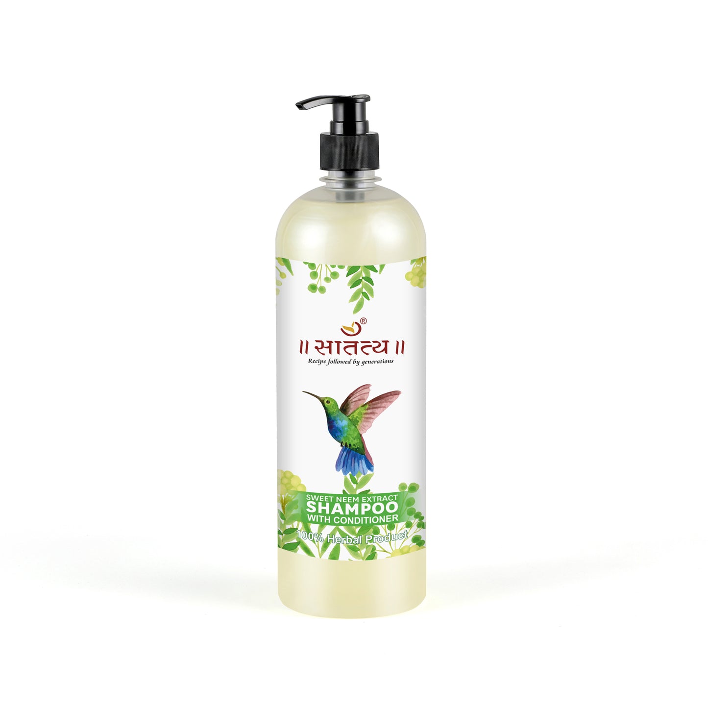 Sweet Neem Extract Shampoo | Anti-hairfall | Stronger & Shiner Hair | Ayurvedic Formulation
