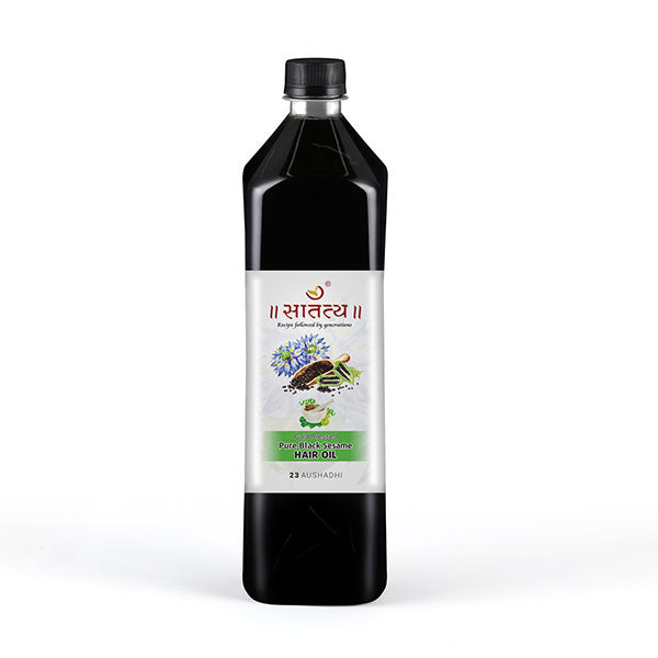 Pure Black Sesame Hair Oil | Best Seller Hair Oil | Ayurvedic Formulation | 100% Results