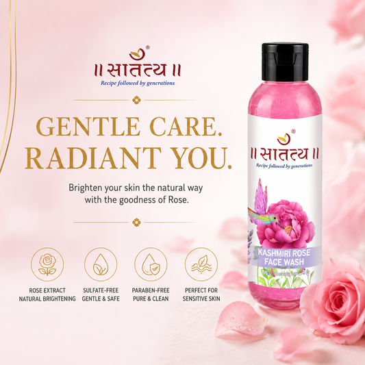 Rose Face Wash | Bright & Clear Skin