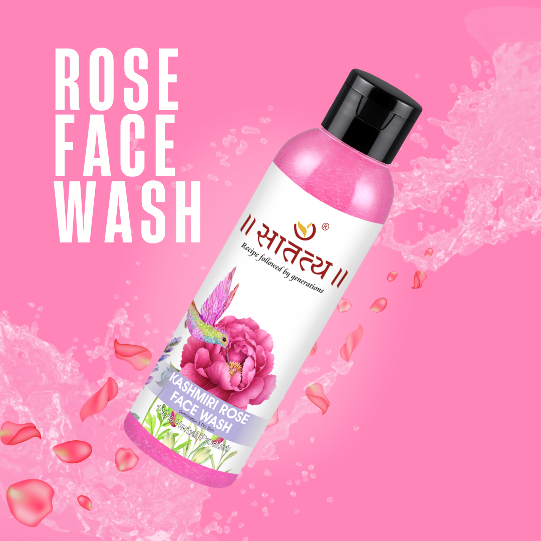Rose Face Wash | Bright & Clear Skin