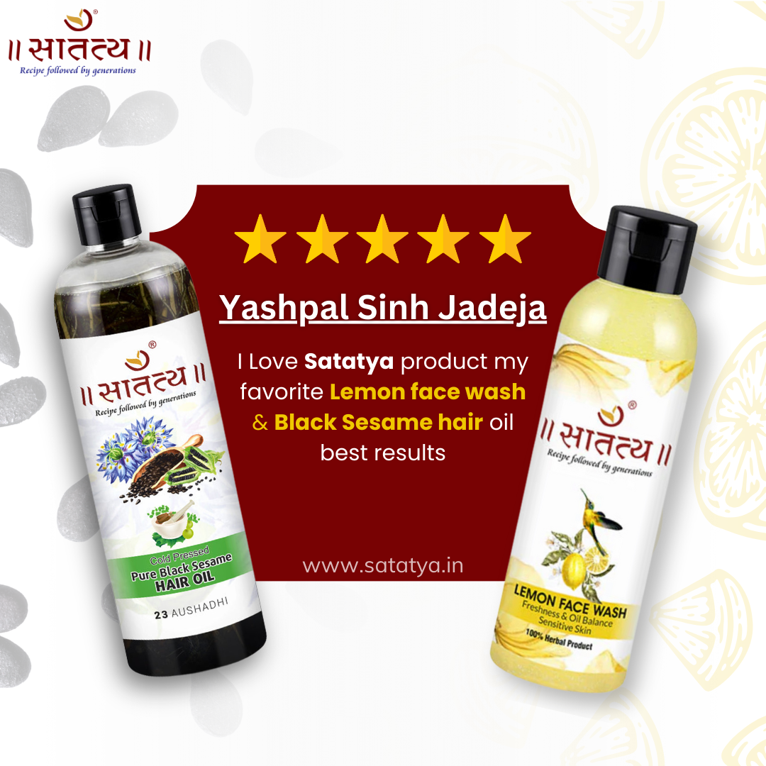 Pure Black Sesame Hair Oil | Best Seller Hair Oil | Ayurvedic Formulation | 100% Results