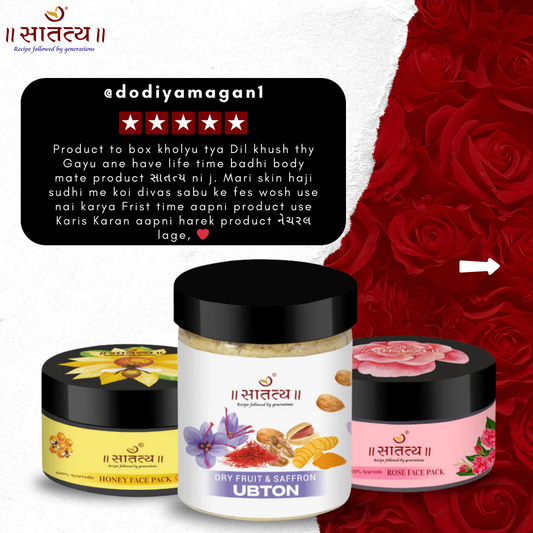 Natural Rose Face Pack