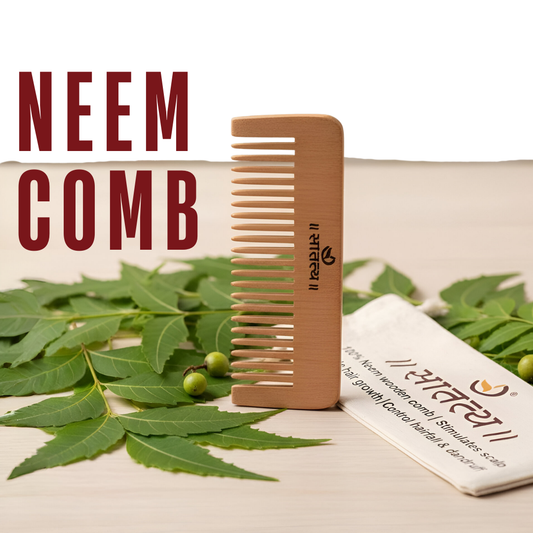 Satatya Neem Wood Comb