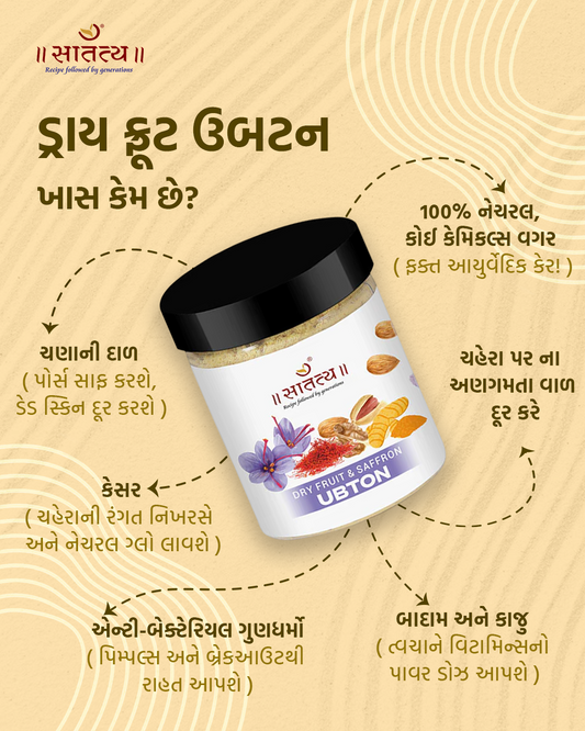 Dry Fruit & Saffron Ubtan | Bridal Glow Powder