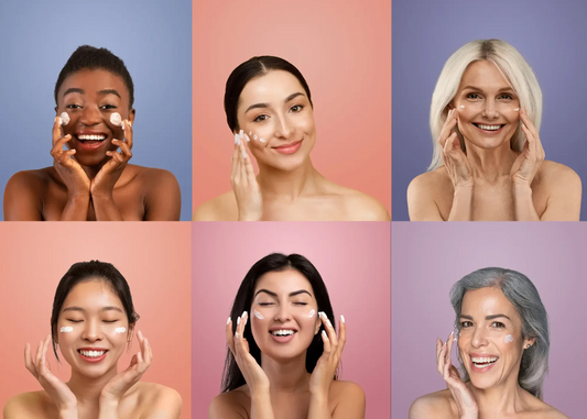 Ayurvedic skincare routines by age with Satatya natural products for glowing skin in 20s, 30s, 40s+