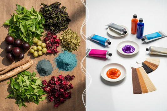 Natural Hair Colour vs Chemical Dye: Why Satatya Wins Every Time