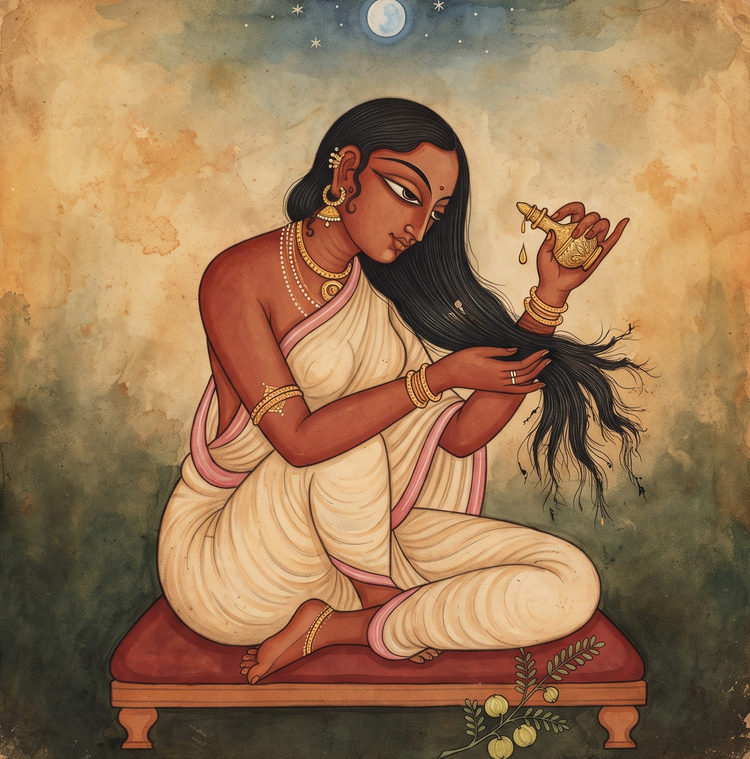 क्षतकेशाः - Damaged Hair