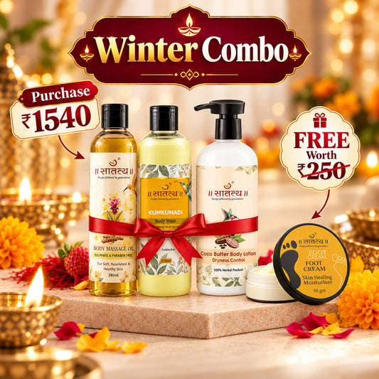 Velvet Body Care Combo - Free Padam Foot Cream