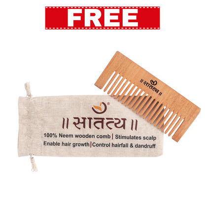 Ayurvedic Hair Care Combo | Sweet Neem Comb (Free)