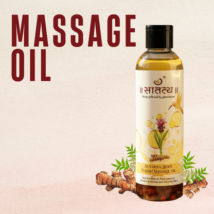 Ayurvedic Body Massage Pain Relief Oil