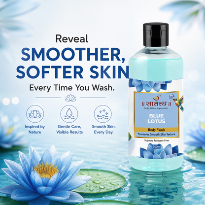 Blue Lotus Body Wash | Smooth Skin | Chemical Free