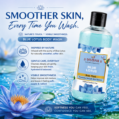 Blue Lotus Body Wash | Smooth Skin | Chemical Free