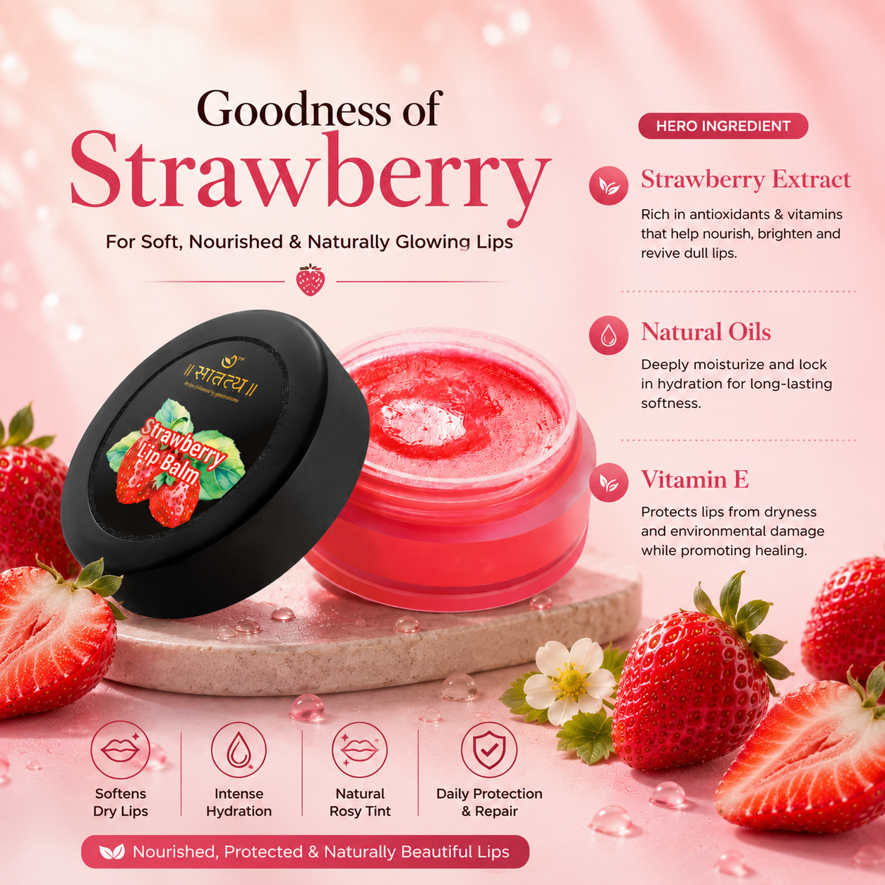 Strawberry Lip Balm