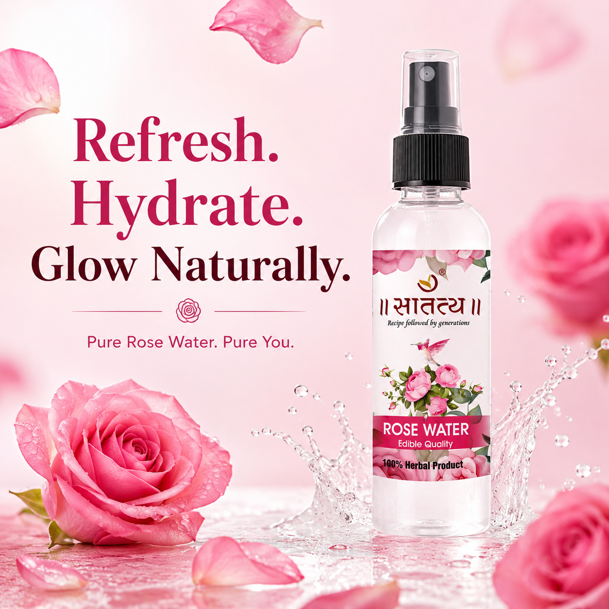 Natural Rose Water