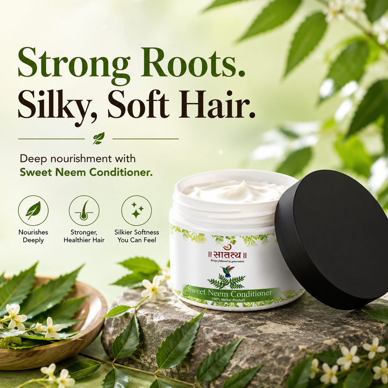 Sweet Neem Conditioner | Hair Strengthening