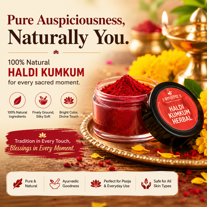 Herbal Haldi Kumkum | 100% Natural & Chemical-Free