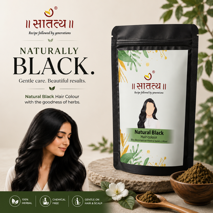 Natural Black Hair Colour | Bio Decompose Heena | Zero chemical