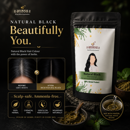 Natural Black Hair Colour | Bio Decompose Heena | Zero chemical