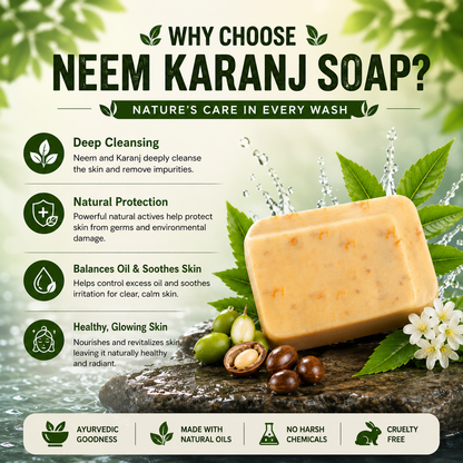 Neem karanj soap