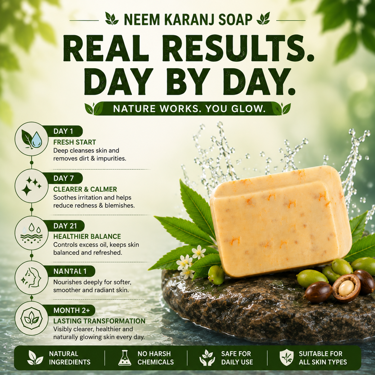 Neem karanj soap