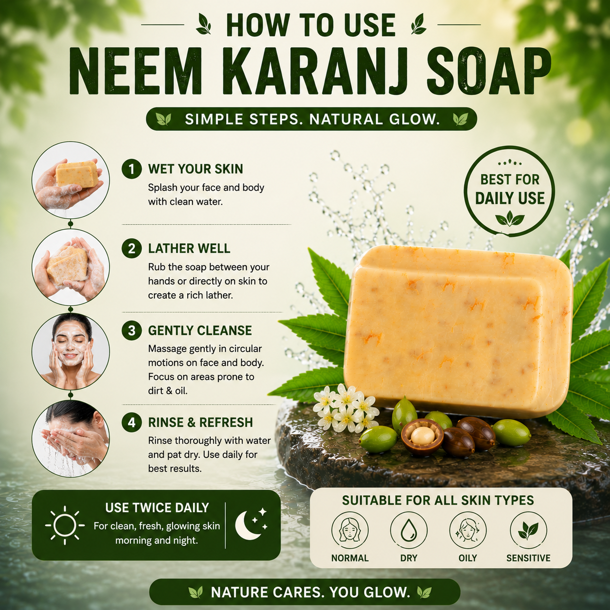 Neem karanj soap