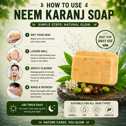 Neem karanj soap