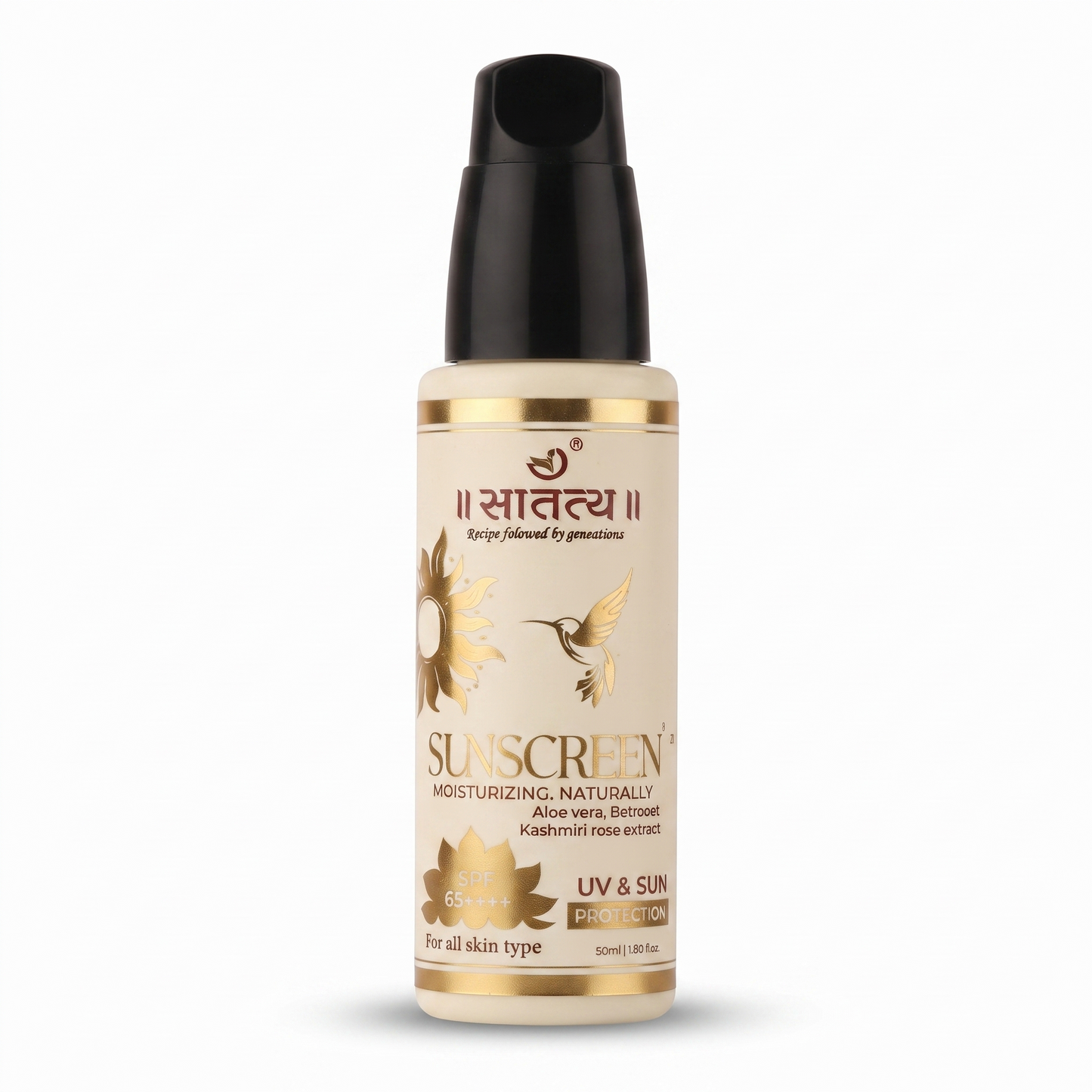 Satatya Natural Sunscreen SPF 65++++ | No White Cast Sunscreen