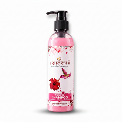 Hibiscus Shampoo | Sulphate-Free Daily Cleanser for Smooth & Naturally Shiny Hair