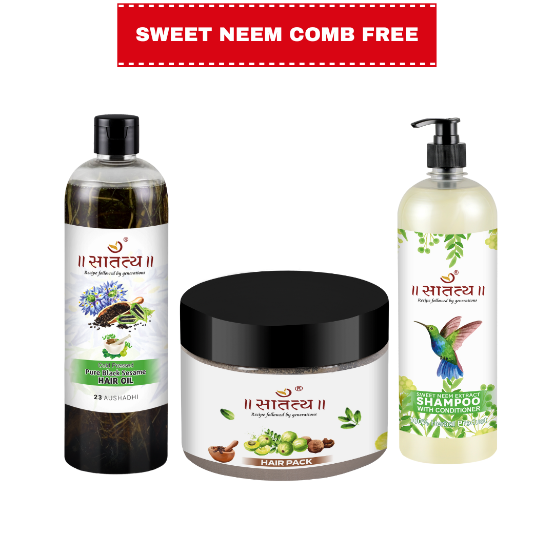 Ayurvedic Hair Care Combo | Long and Strong Hari