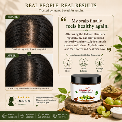 Natural Hair Pack | Deep-Cleansing | Amla Power
