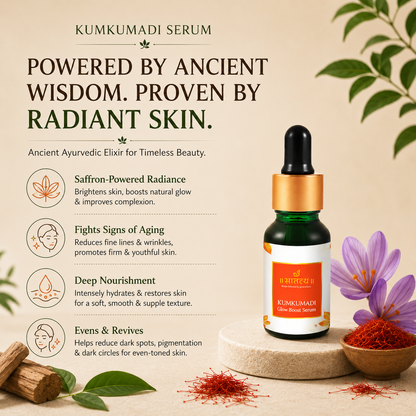 Kumkumadi Glow Boosting Serum | Ancient Tailam