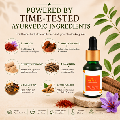 Kumkumadi Glow Boosting Serum | Ancient Tailam
