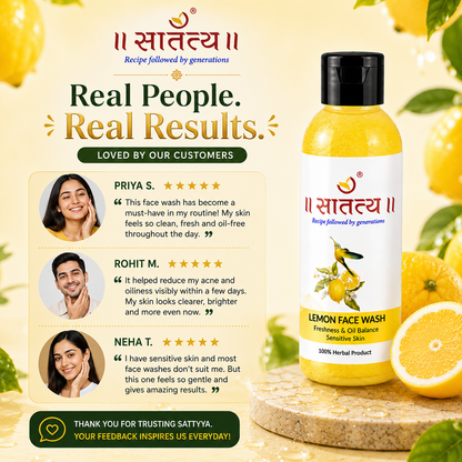 Lemon Extract Face Wash | Skin-cleanser