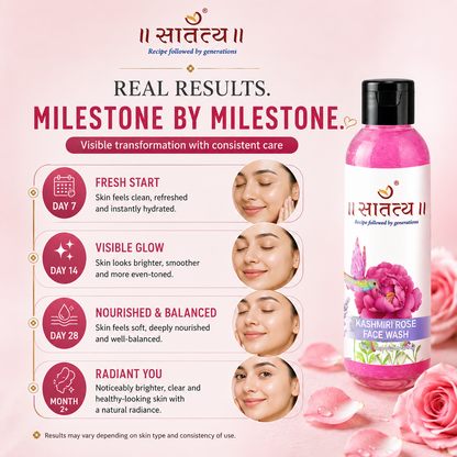 Rose Face Wash | Bright & Clear Skin