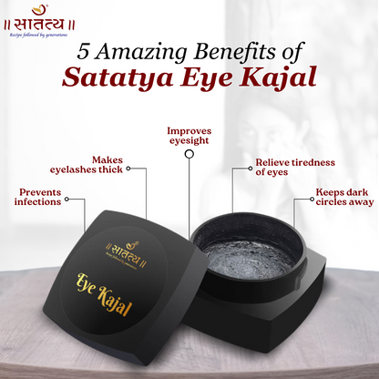 Herbal Eye Kajal | Intense | Smudge-Proof