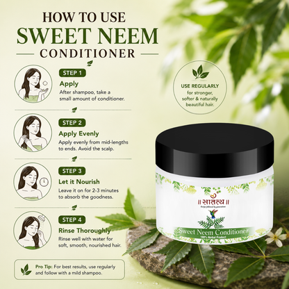 Sweet Neem Conditioner | Hair Strengthening