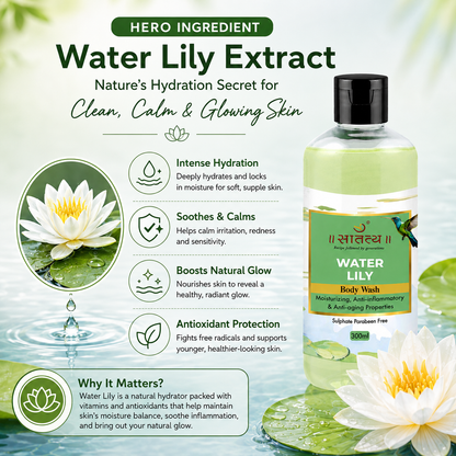Water Lily Body Wash | Nourishing Skin | Hydration Lock