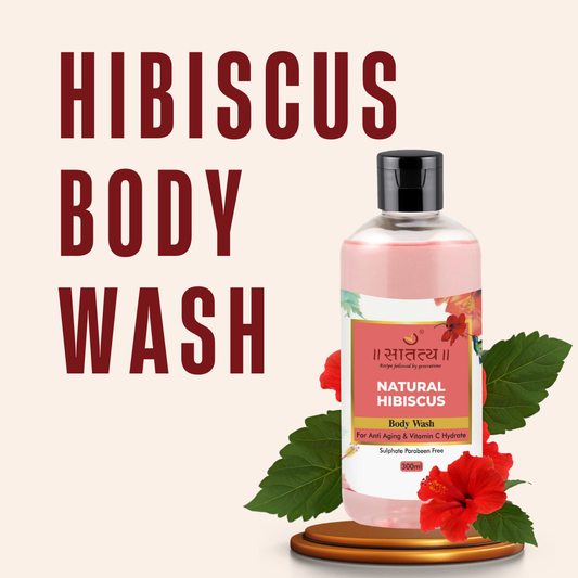 Natural Hibiscus Body Wash | Tight Skin | Bright Skin