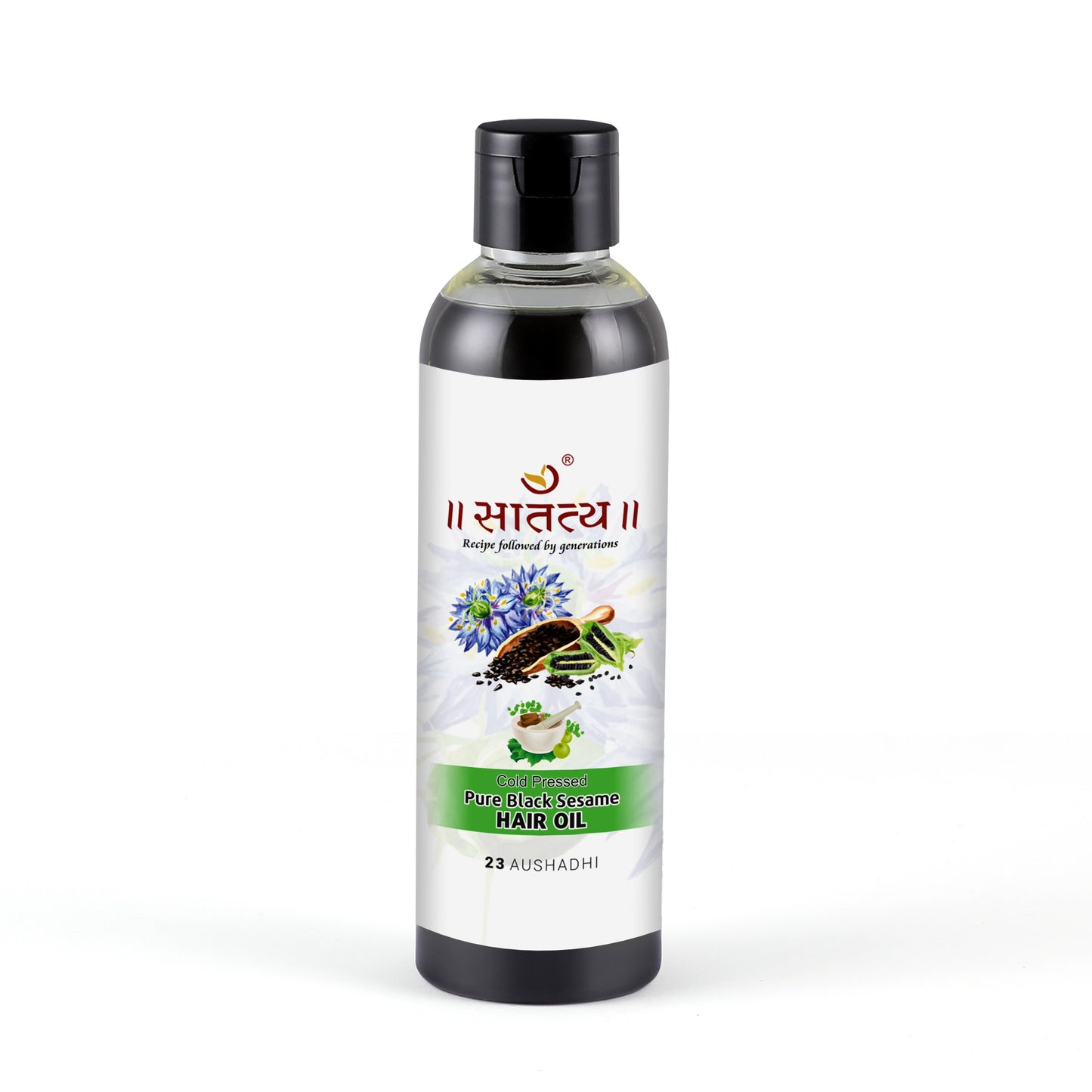Pure Black Sesame Hair Oil | Best Seller Hair Oil | Ayurvedic Formulation | 100% Results